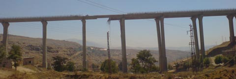 Sawfar Bridge Destroyed
