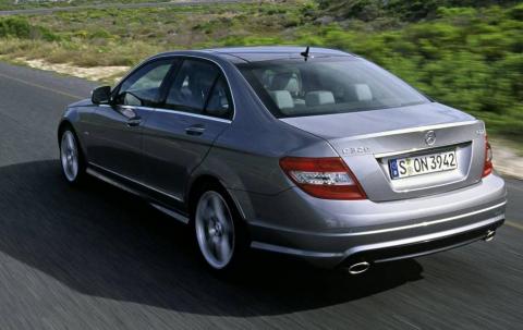 2007 Mercedes-Benz C Class rear