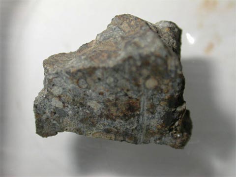 Beyrout meterorite in beirut, lebanon