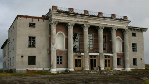 Promyshlennyi abandoned city