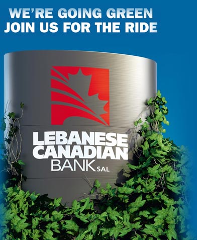 Lebanese Canadian bank going green